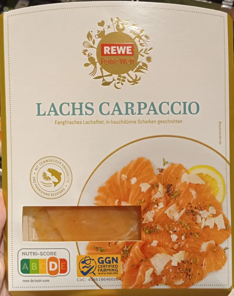 Lachs carpaccio