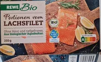Lachsfilet Portionen
