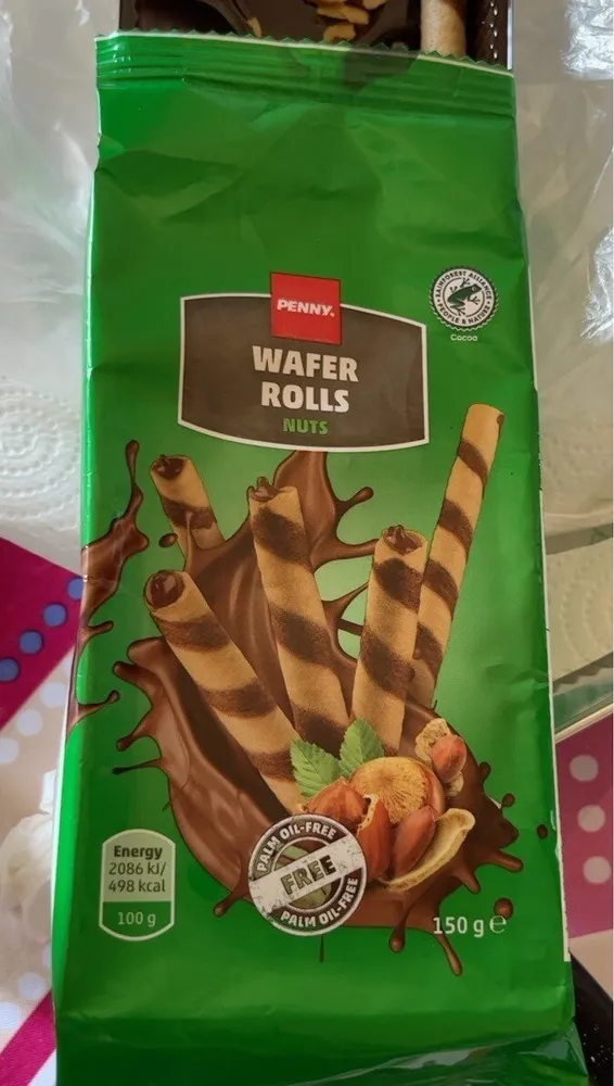 Waffer rolls