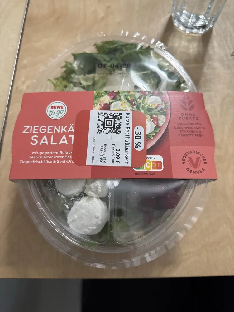 Ziegenkäse-Salat