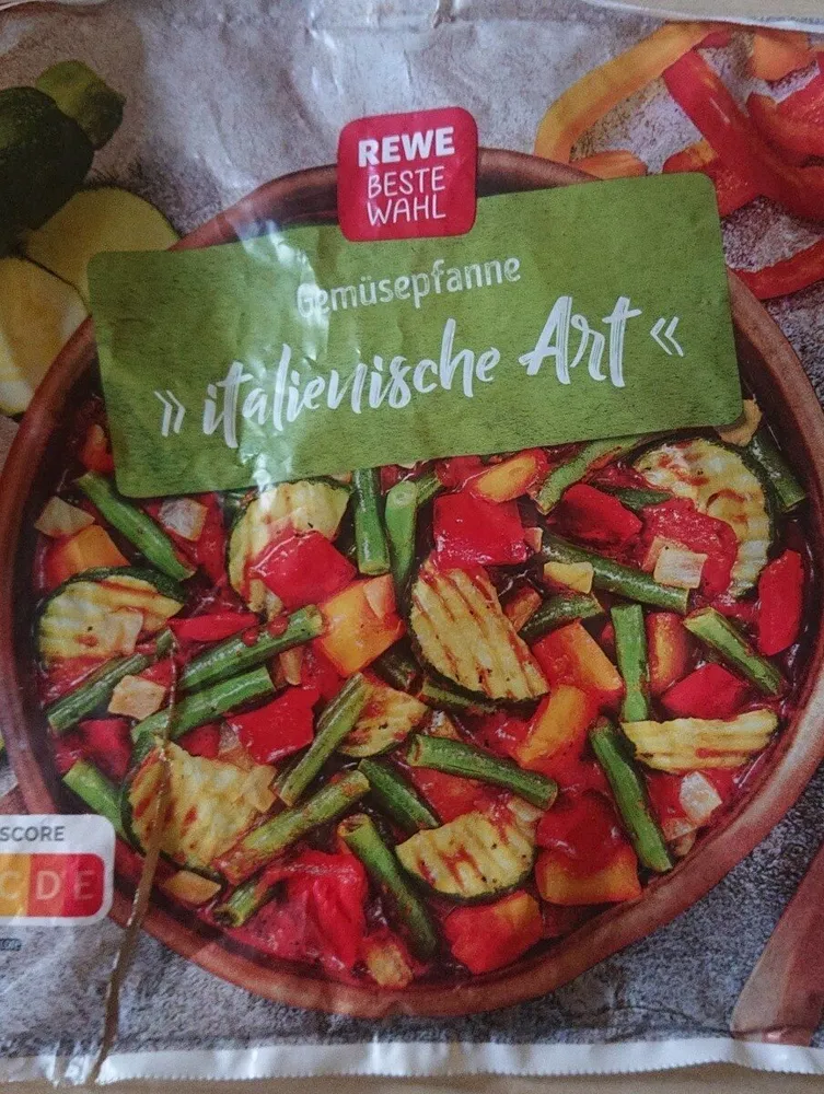 Gemüsepfanne italienische Art