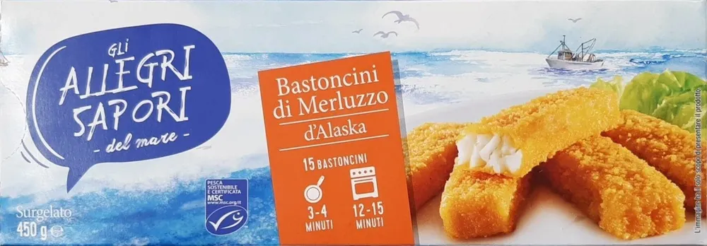 Bastoncini di Merluzzo