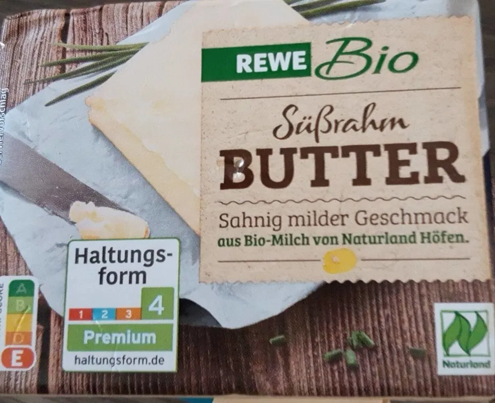 Süßrahm BUTTER