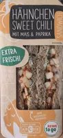 Hähnchen Sweet Chili Sandwich