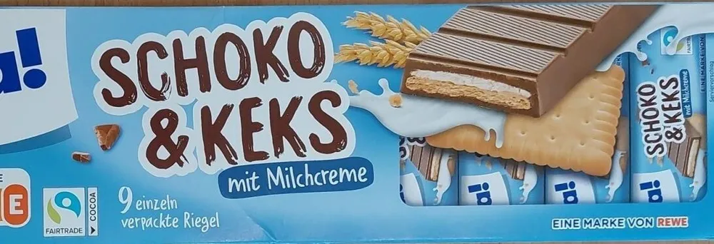 Schoko & Keks mit Milchcreme