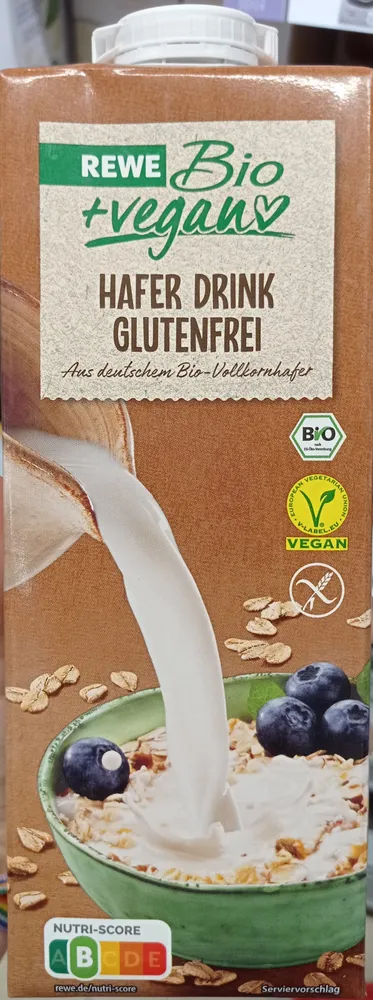 Hafer Drink glutenfrei