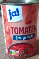 Tomaten fein gehackt