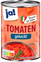 Tomaten fein gehackt