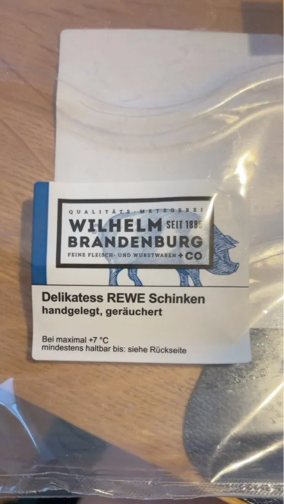 Delikatess Schinken