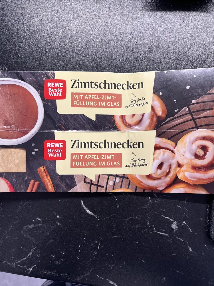 Zimtschnecken Mit Apfel-zimt-füllung Im Glas