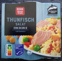 Thunfischsalat Couscous mit Gemüse
