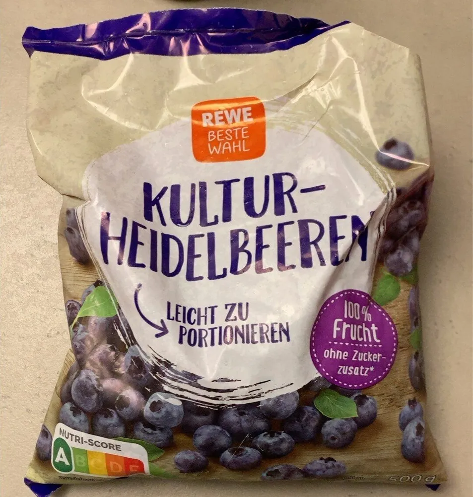 Obst Heidelbeeren