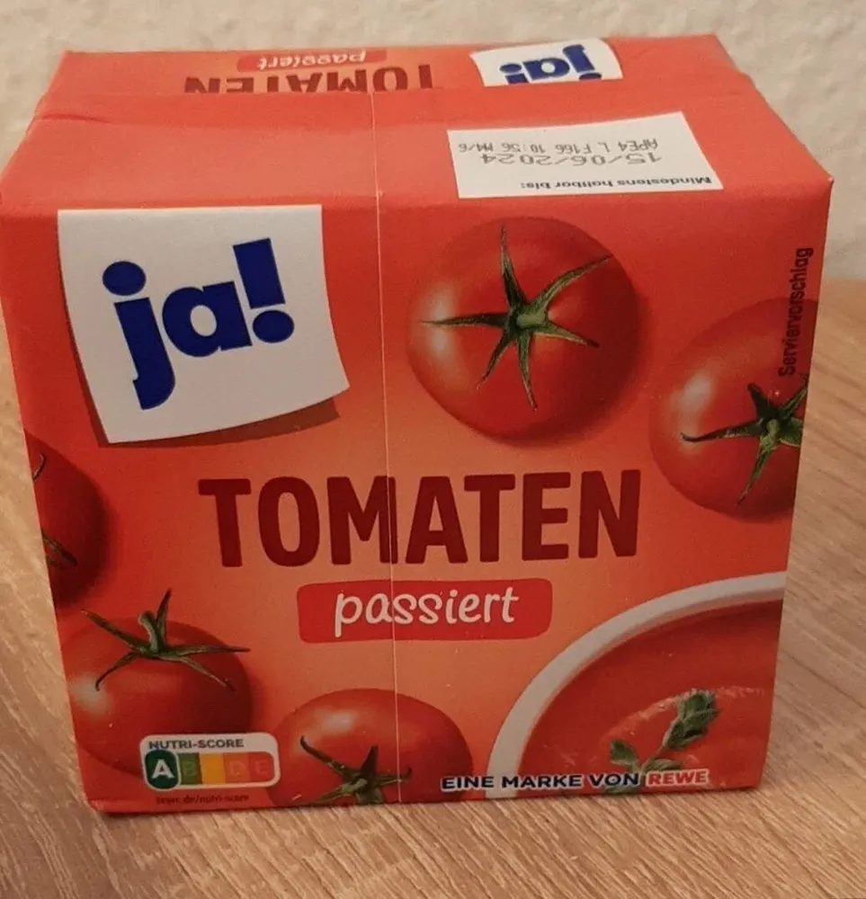 Tomaten passiert