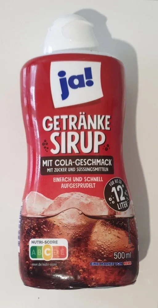 Getränke sirup cola