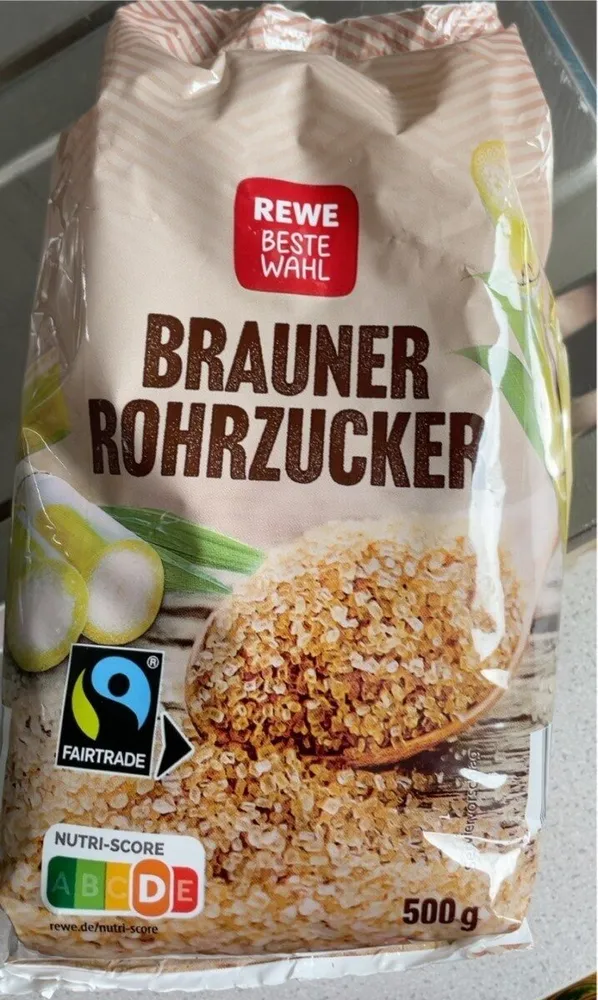 brauner Rohrzucker