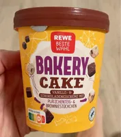 BAKERY CAKE VANILLE- & SCHOKOLADENEISCREME MIT PLÄTZCHENTEIG- & BROWNIESTÜCKCHEN