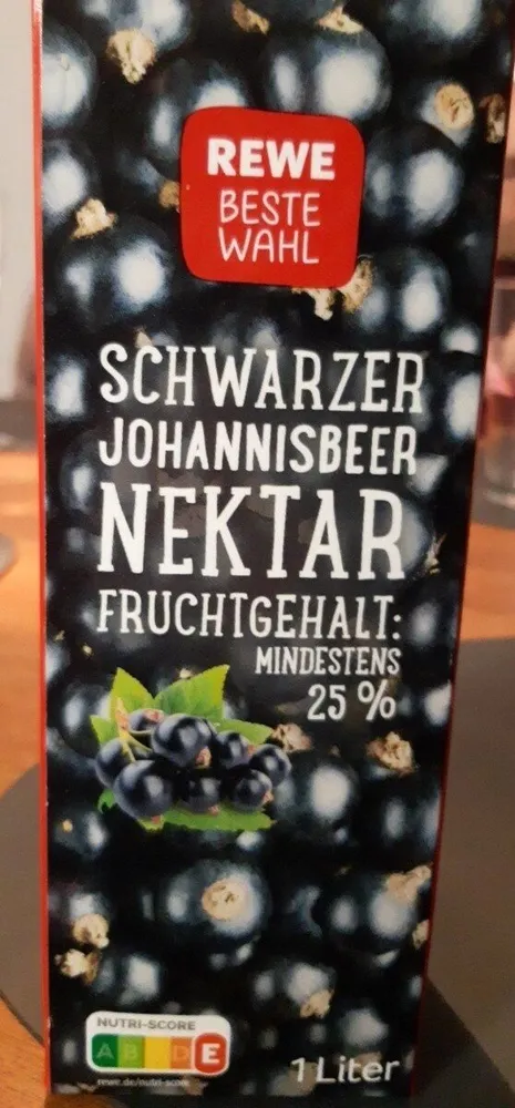 Schwarzer Johannisbeer Nektar