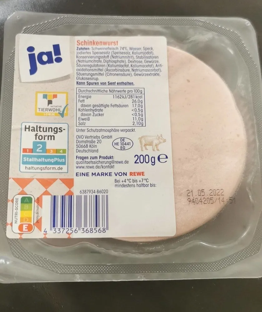Schinkenwurst