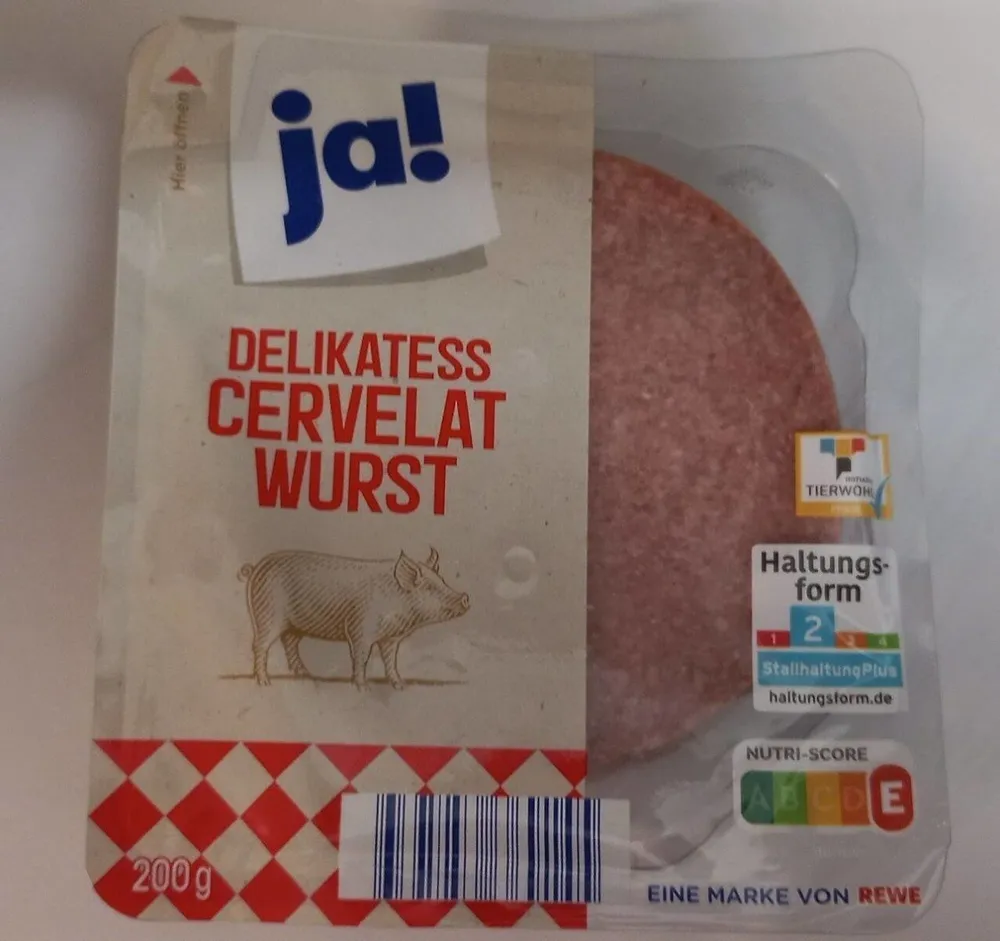 Delikatess Cervelat Wurst