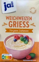 Weichweizen Griess Grieß