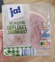 Delikatess Geflügel Jagdwurst