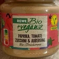 Brotaufstrich, Paprika, Tomate, Zucchini & Aubergine Streichcreme