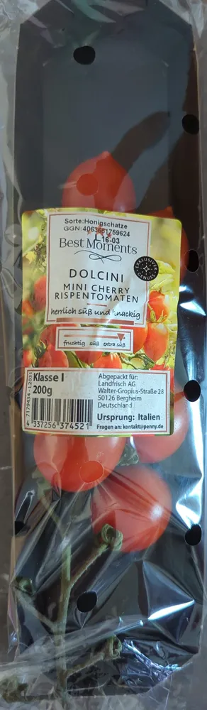 Mini Cherry Rispentomaten