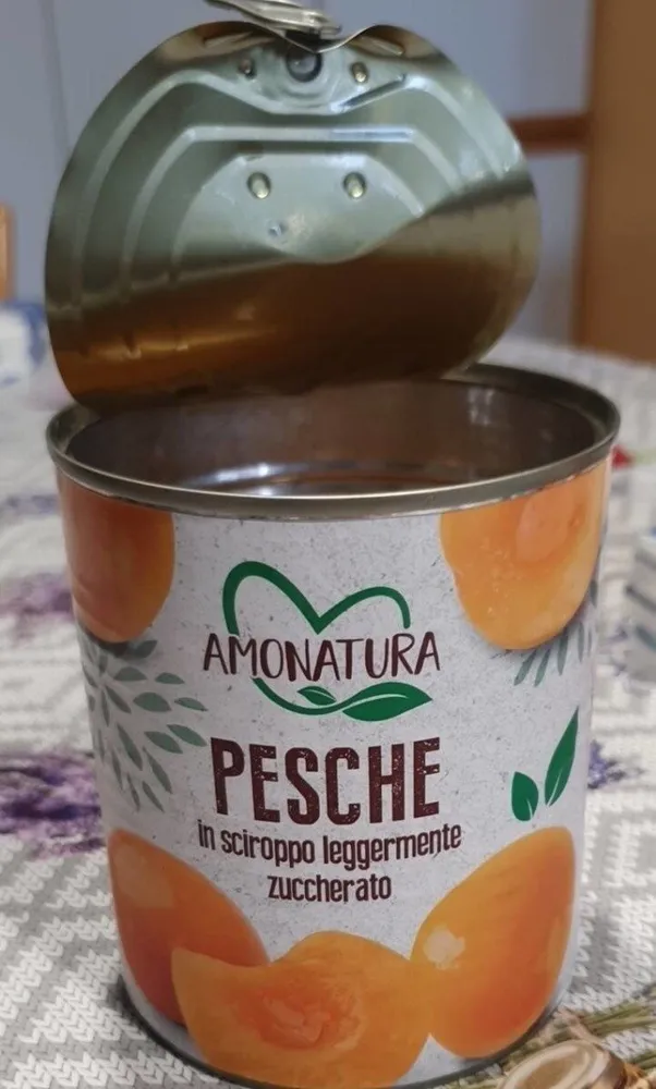 Pesche in sciroppo