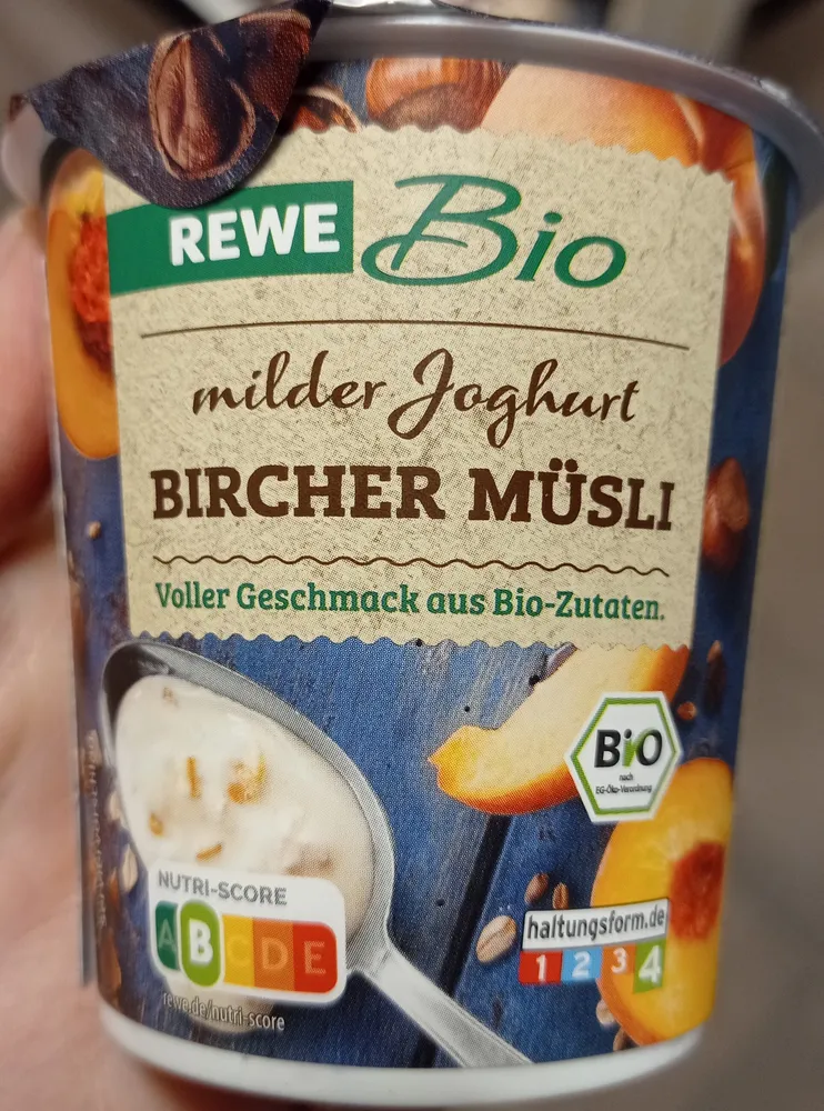 Milder Joghurt Bircher Müsli