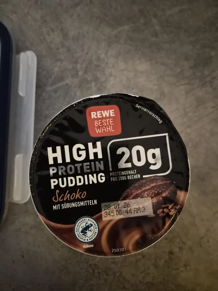 High-Protein-Pudding - Schoko