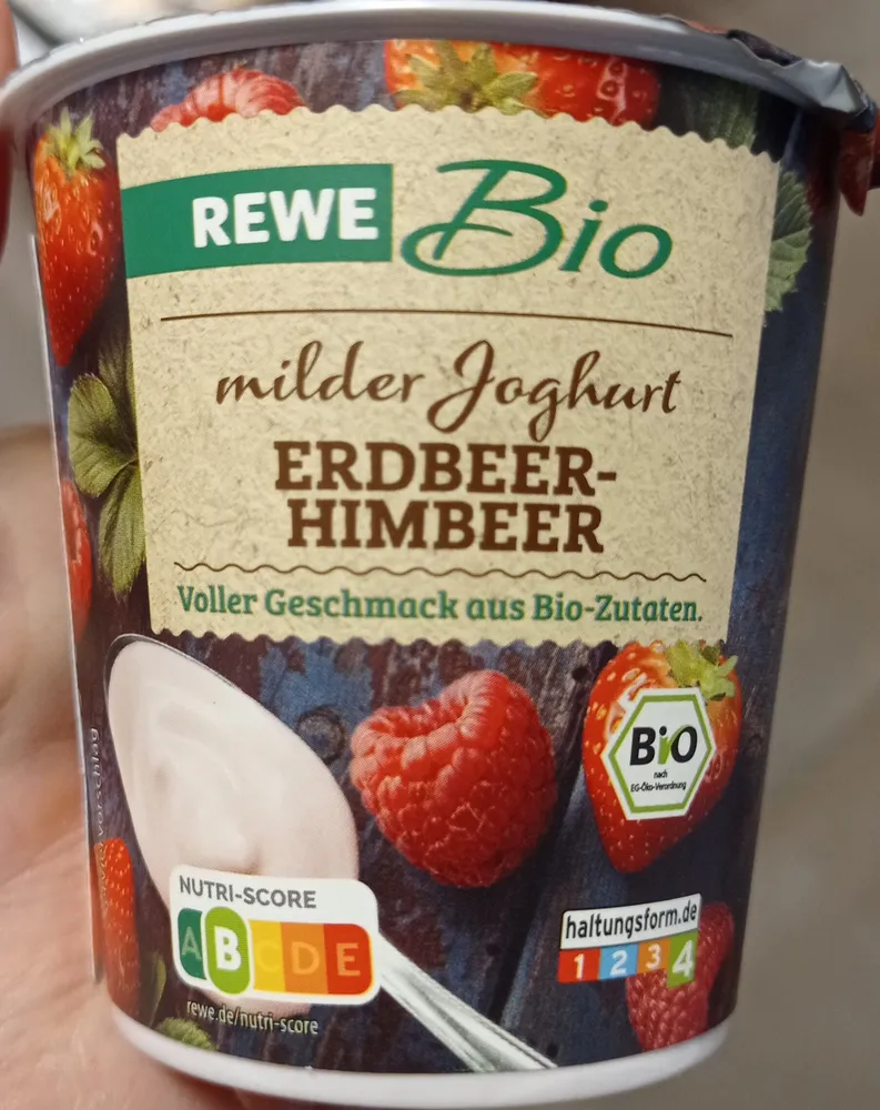 Bio Joghurt Erdbeer-Himbeer