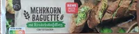 Mehrkorn Baguette mit Kräuterfüllung