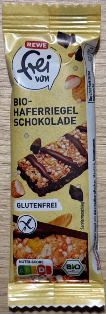 Bio Hafferriegel Schoko