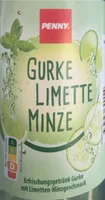 Gurke Limette Minze Erfrischungsgetränk