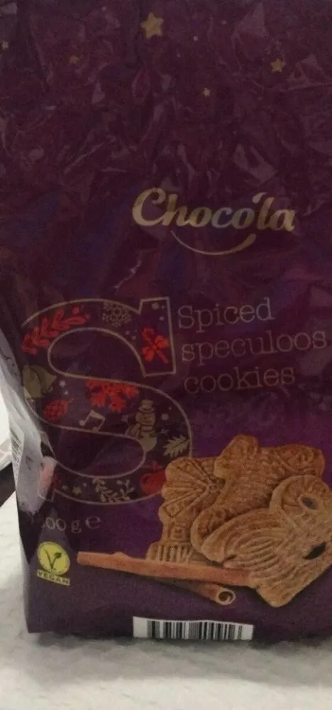 Spiced speculos cookies
