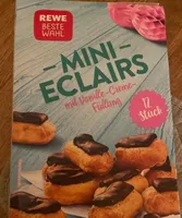 MINI-ECLAIRS mit Vanille-Creme-Füllung