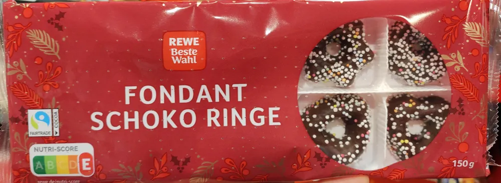Fondant Schoko Ringe