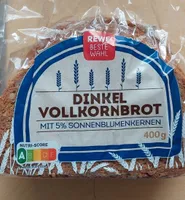 DINKEL VOLLKORNBROT MIT 5% SONNENBLUMENKERNEN