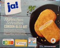 Hähnchen schnitzel cordon Bleu art