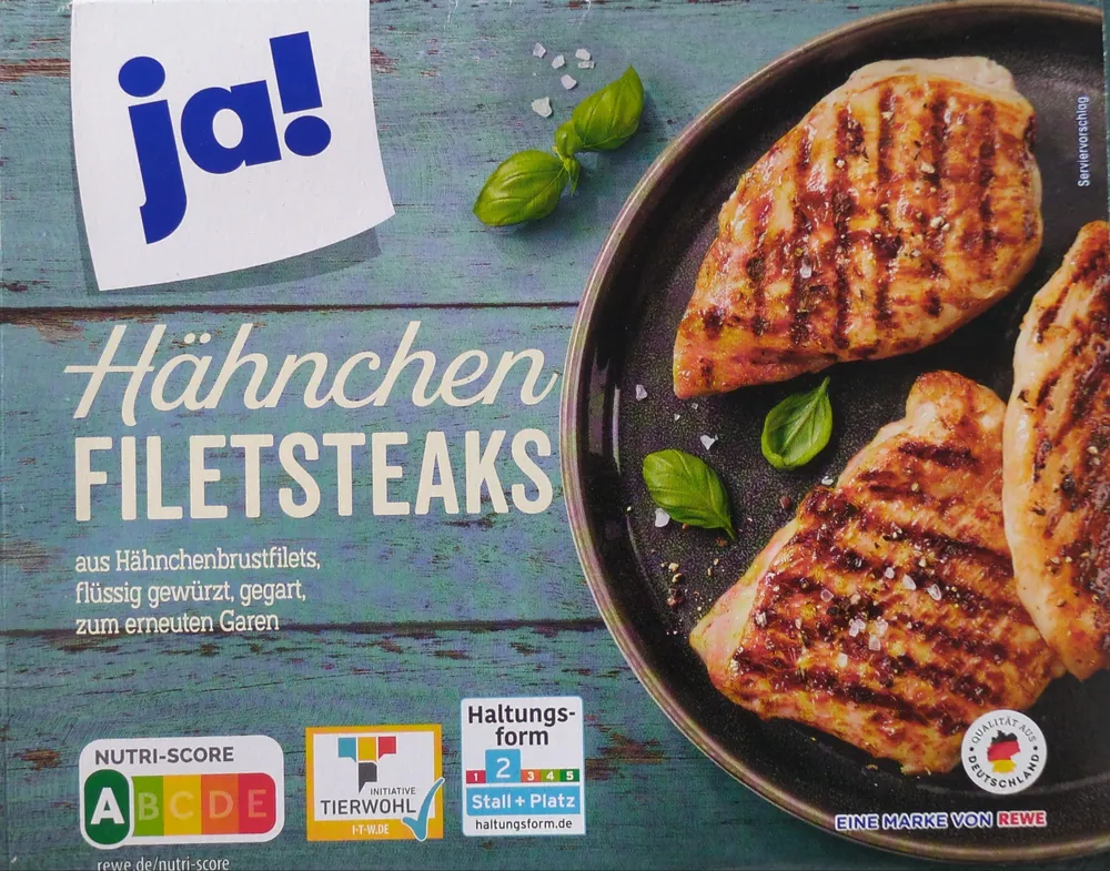 Hähnchen Filetsteaks