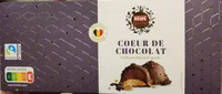 Coeur de chocolat mit Mousse Kekse & Schokolade