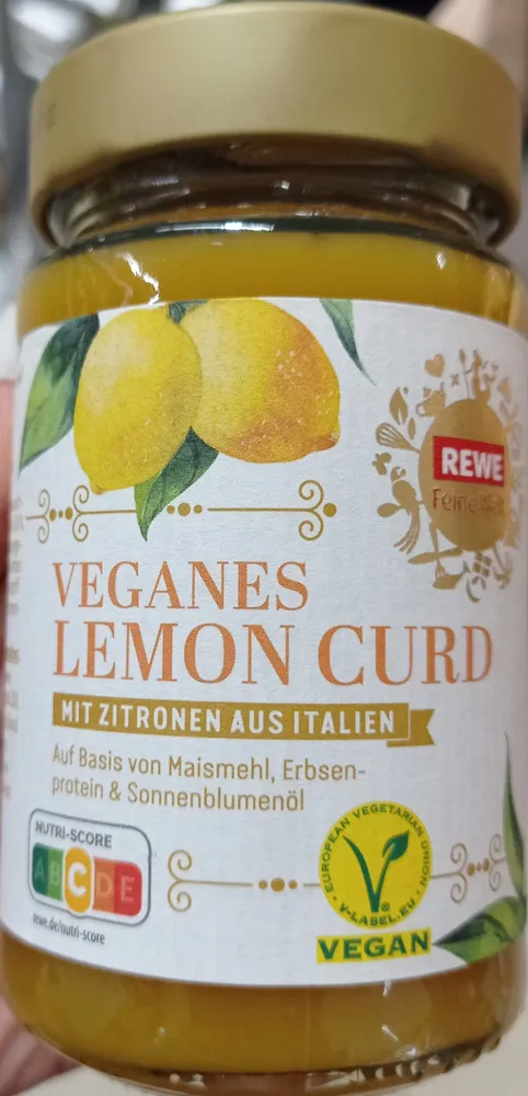 Veganes lemon curd