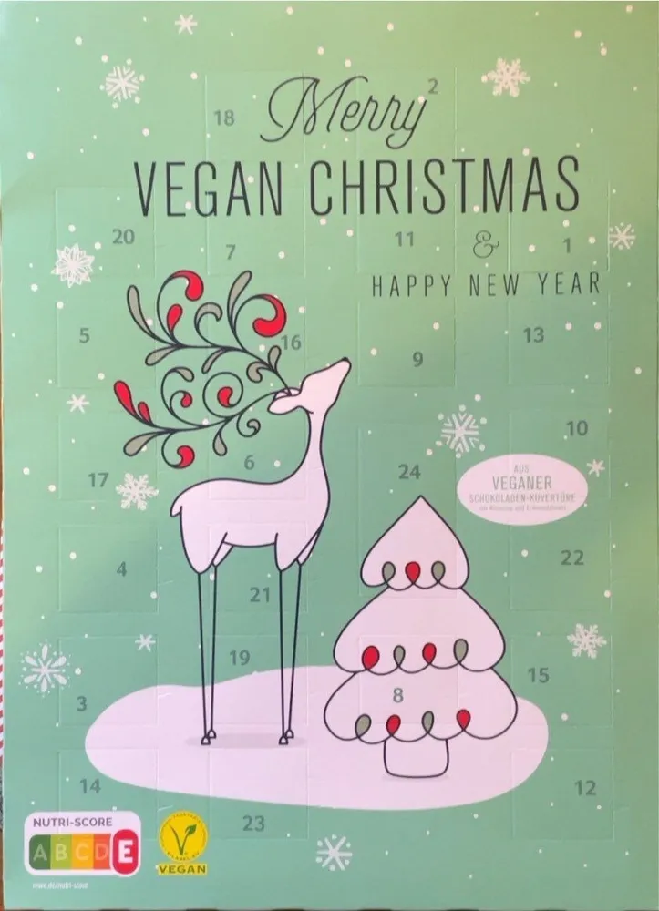 Veganer Adventskalende