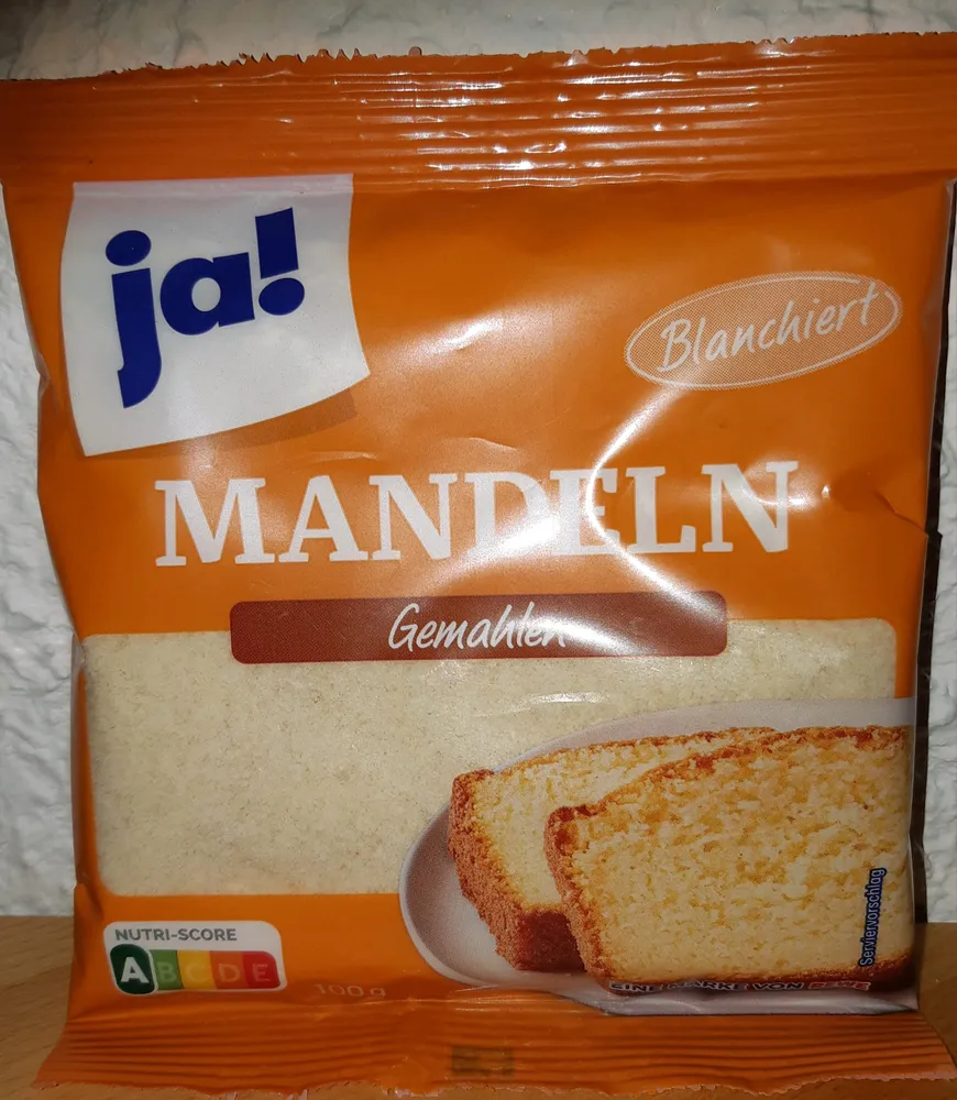 Mandeln gemahlen