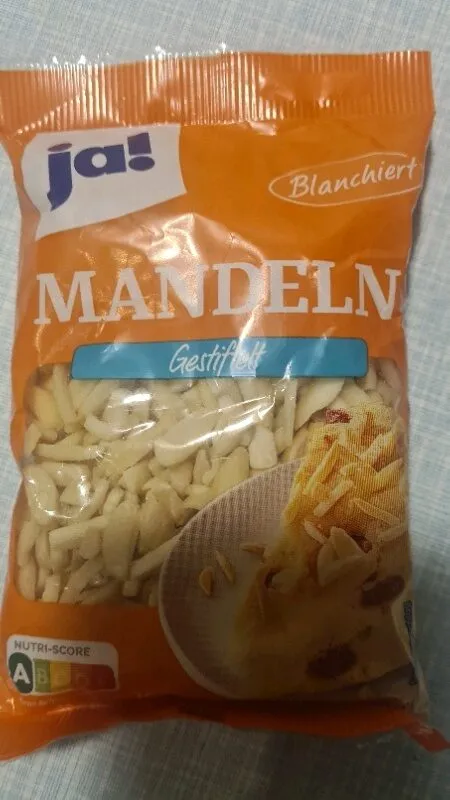 Mandeln gestiftet
