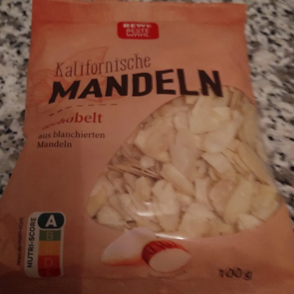 Mandeln gehobelt