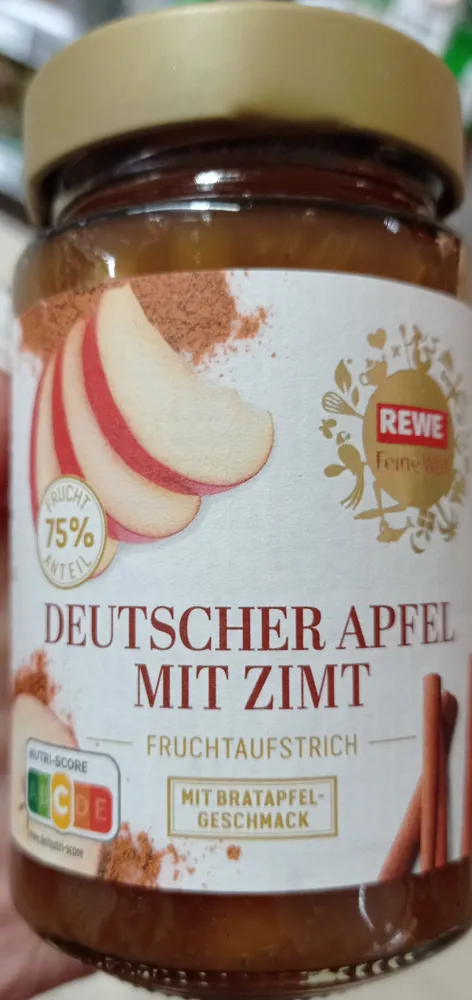 Deutscher Apfel mit Zimt Marmelade