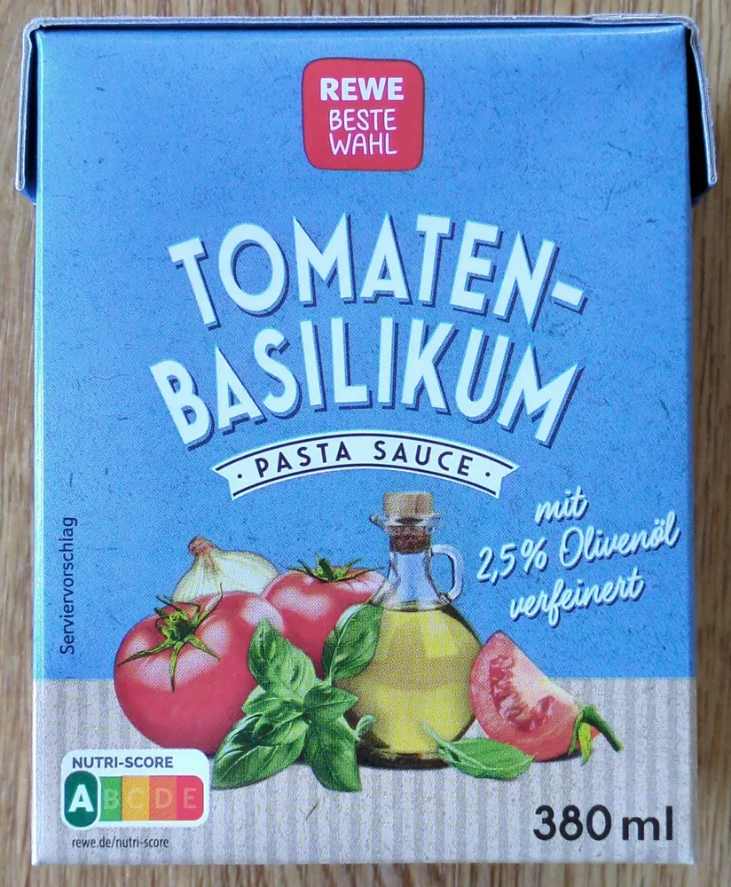 Tomaten Basilikum Pasta Sauce