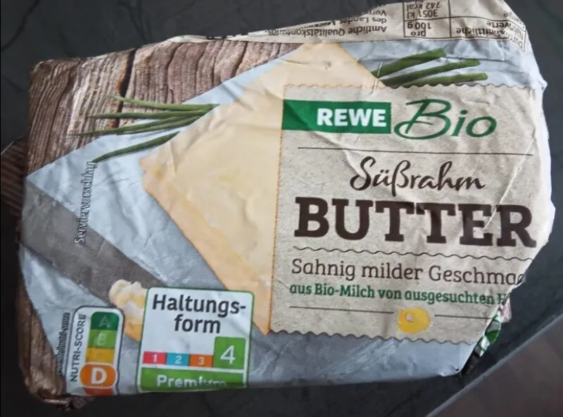 Süßrahm Butter