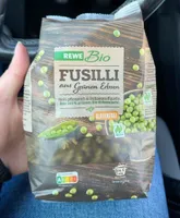 Bio Fusilli aus grünen Erbsen